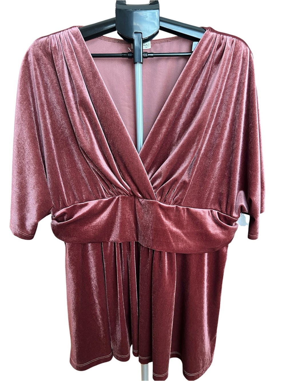 Kiyonna Velvet Women's Top - Size 3X